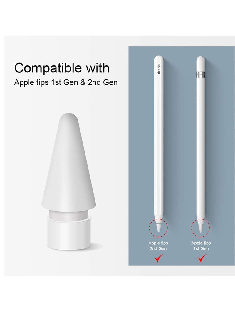 Stylus Tips Compatible for Ipad Pro Pencil for Ipencil Nibs Replacement for Ipad Pen 1st Gen  2nd Generation High Sensitivity and Support Pressure Sensitive Operation - Image 2