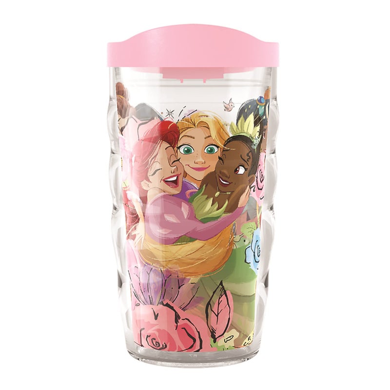 Tervis Disney  Princess Group Hug Made in USA Double Walled Insulated Tumbler Cup Keeps Drinks Cold  Hot 10oz Wavy Classic