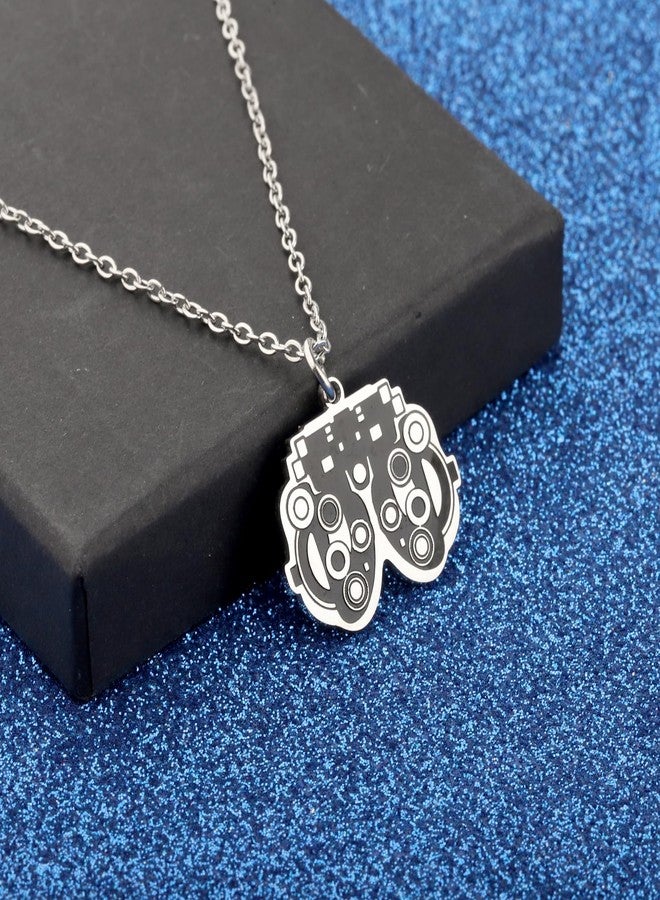 WUSUANED Funny Eye Doctor Necklace Optometry Jewelry Vision Gift Optician Ophthalmic Gifts - Image 4
