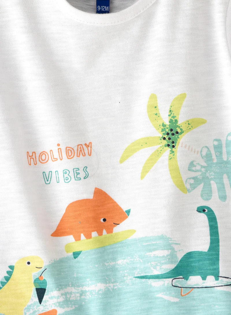 JAM Boys Short-Sleeve Cotton Tees for Spring & Summer | Playful Prints