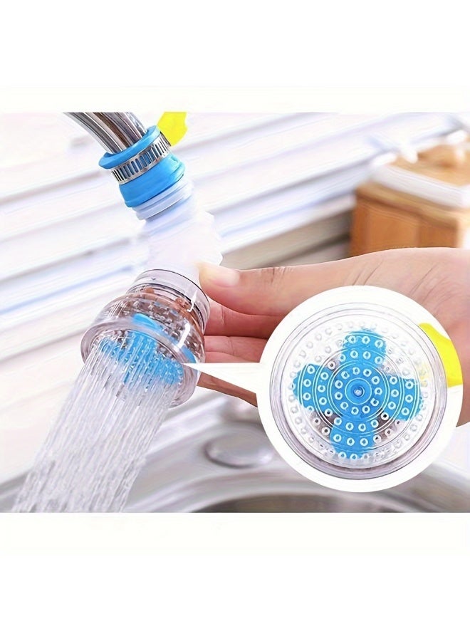 3 sets Sink Filter Water Faucet, Universal 360 Degree Rotating wheat rice stone Sink Filter, universal water filters Water Spray, Kitchen Faucet Water Filter for Home Kitchen Bathroom Fits Standard Faucets, Color random - Image 2