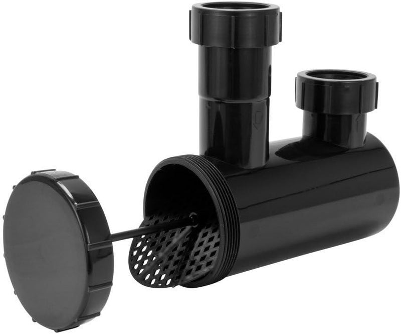 OMWAH Universal P Trap Shampoo Bowl Sink Hair PVC P Trap Beauty Barber Salon Equipment By - Image 2