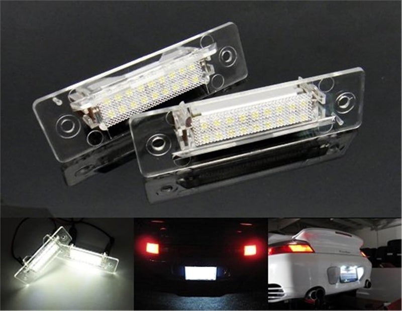 Vuzmode 2x LED License Plate Light for Various Car Models - Image 2