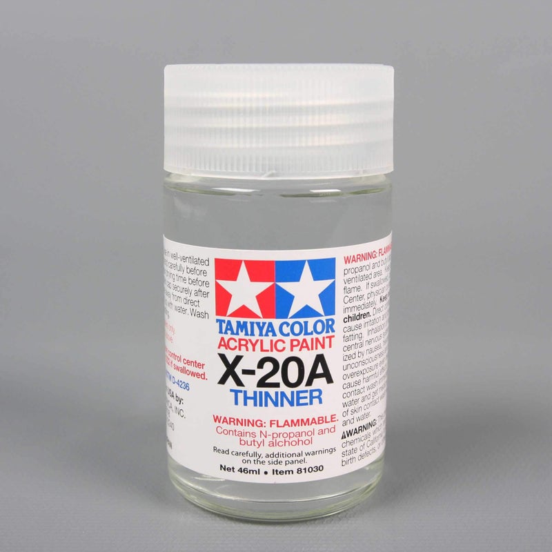 Tamiya America, Inc Acrylic/Poly Thinner X20A 46Ml, TAM81030 - Image 1