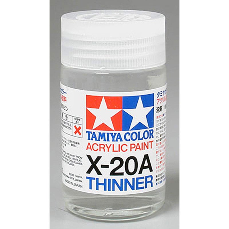 Tamiya America, Inc Acrylic/Poly Thinner X20A 46Ml, TAM81030 - Image 2