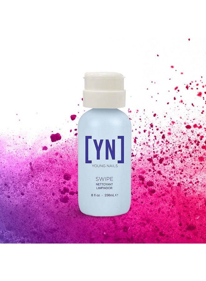 Young Nails Swipe Prep Nail Plate By Dehydrating And Cleansing Removes Dust Dirt Oils And Contaminants Before Nail Enhancement Application 8 Oz - Image 4
