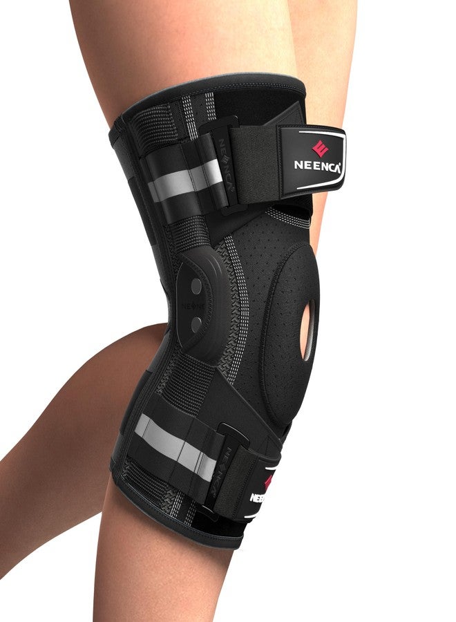 NEENCA Knee Braces for Knee Pain Relief, Compression Knee Sleeve with Patella Gel Pad & Side Stabilizers, Medical Knee Support for ACL, PCL, Arthritis, Joint Pain, Running, Workout, Wrestling Knee Pad - Image 5