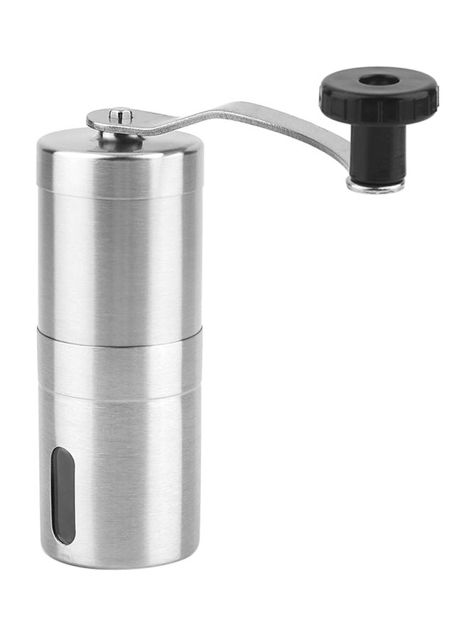 Coffee Bean Grinder Silver/Black 12.5x5x5cm  - Image 1