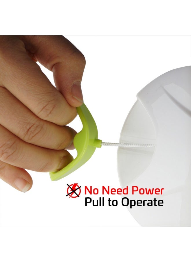 NAMSON - Pull Vegetable Chopper Salad Maker |Onion Chopper Na-7998 | 3 Blades | Easy To Clean & Use | Pull To Operate | Spinner - Image 1