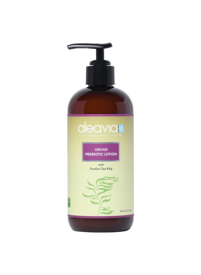 Aleavia Orchid Prebiotic Body Lotion Lightly Scented Allnatural Moisturizing Body Lotion With Organic Essential Oils For Soft Smooth Skin 12 Oz - Image 2