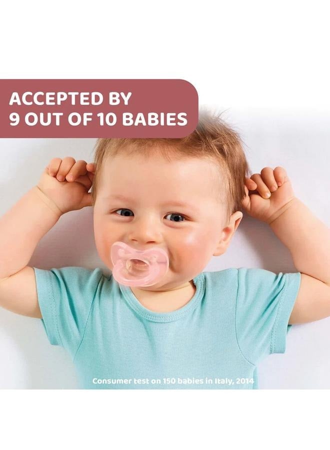 Chicco فيزيوفورما سوذر وردي ناعم (2-6 أشهر) (1 قطعة) - Image 2