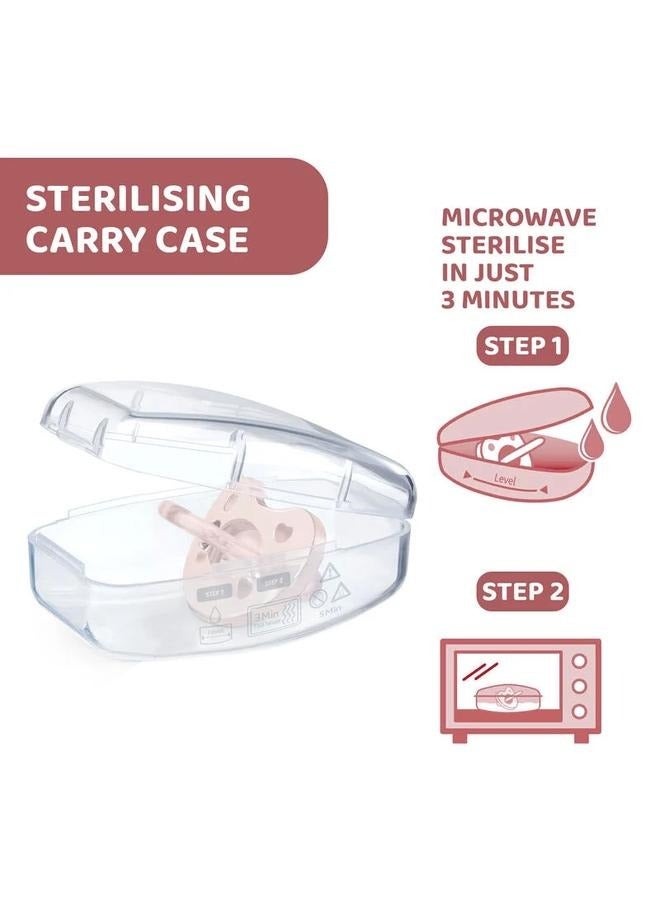 Chicco فيزيوفورما سوذر وردي ناعم (2-6 أشهر) (1 قطعة) - Image 3