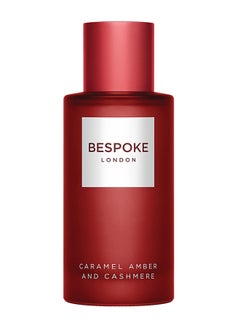 BESPOKE LONDON BESPOKE London Perfume For Men Caramel Amber & Cashmere Eau De Parfum | 100ml | Warm, Luxurious & Velvety Scent | Long-Lasting, Sophisticated Men's Fragrance | Perfect for Evening Wear & Special Occasions  - Image 1