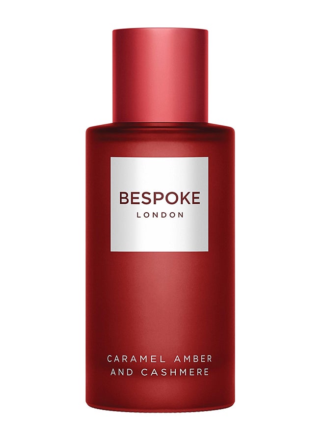 BESPOKE LONDON BESPOKE London Perfume For Men Caramel Amber & Cashmere Eau De Parfum | 100ml | Warm, Luxurious & Velvety Scent | Long-Lasting, Sophisticated Men's Fragrance | Perfect for Evening Wear & Special Occasions - Image 1