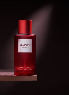 BESPOKE LONDON BESPOKE London Perfume For Men Caramel Amber & Cashmere Eau De Parfum | 100ml | Warm, Luxurious & Velvety Scent | Long-Lasting, Sophisticated Men's Fragrance | Perfect for Evening Wear & Special Occasions  - Image 2