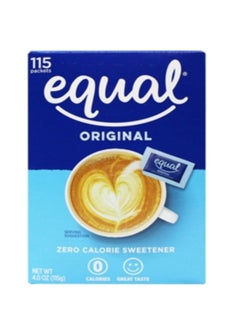 Equal Original  Zero Calories Sweetener 115 Packets