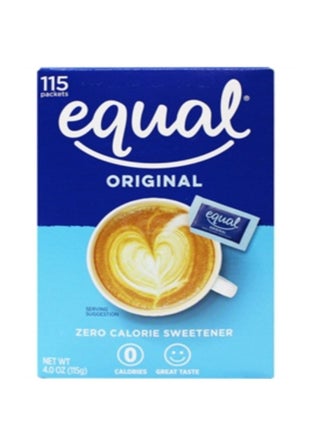 Equal Original  Zero Calories Sweetener 115 Packets - pzsku/Z98B7D2F3DB9397E9C0E3Z/45/_/1664024536/f2304bd2-2a70-41a9-b1a6-c3f5f2f199f8