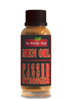 The Nature Vital Men's Bigger Longer Stronger Body Massage Oil 30ml 