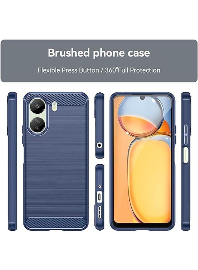 general Tempered Glass Case 1pcs compatible with Xiaomi Redmi Poco C65 Film, Silicone Shockproof Compatible Xiaomi Redmi Poco C65 Tempered Glass Protective Film Phone Case - Image 5