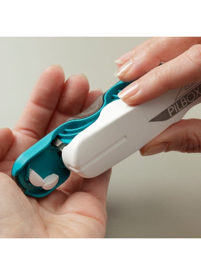 بيل بوكس قاطع حبوب دواء Pilbox بألوان متنوعة، وحدة واحدة - Image 3