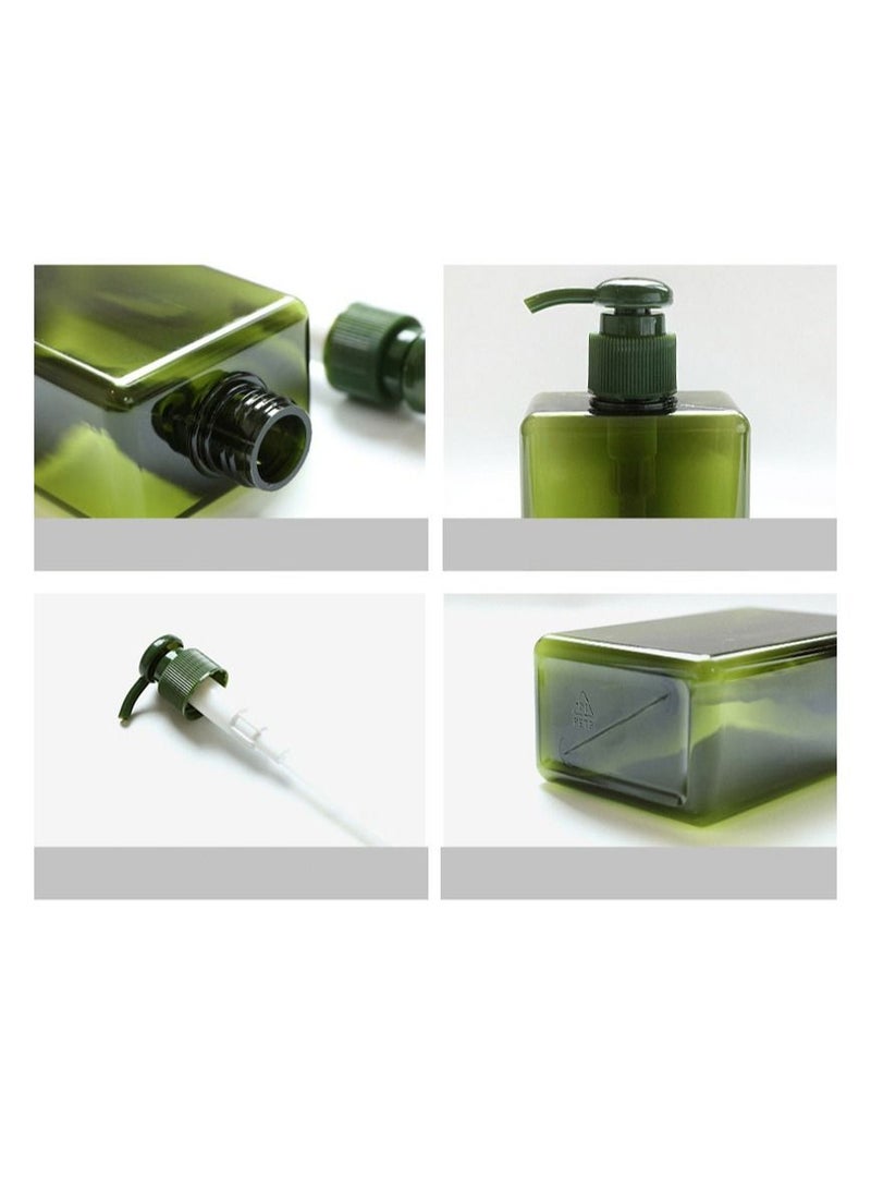 3 pcs Soap Dispenser Bottle Bathroom Shampoo Bottle Press Type Lotion Body Soap Empty Bottle Set Travel Tools 100ML  - Image 5