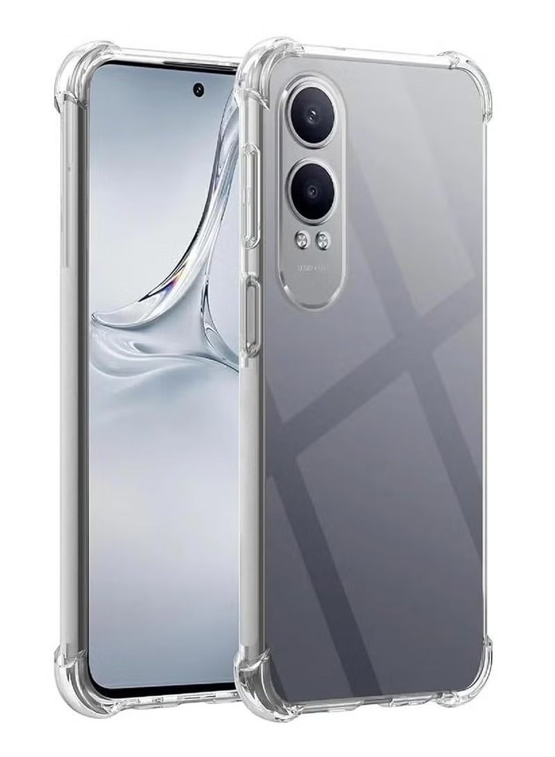 ELTRAZONE غطاء شفاف لهاتف OnePlus Nord CE 4 Lite | شفافية فائقة الدقة، واقي صدمات ومضاد للاصفرار | غطاء واقي نحيف وخفيف ومقاوم للخدوش - Image 1