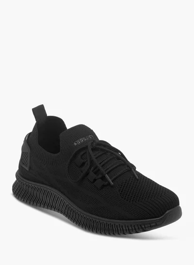 Oaklan by Shoexpress Women's Textured Sneakers with Lace-Up Closure