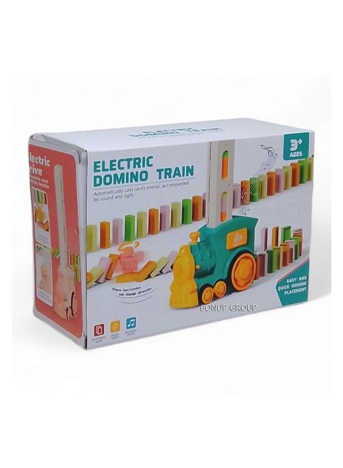 Luxoraq Domino Train – Interactive Automatic Domino Laying Toy