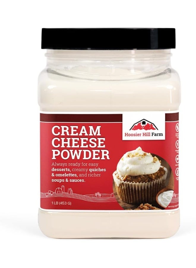 Hoosier Hill Farm Cream Cheese Powder, 1LB (Pack of 1) - Image 1