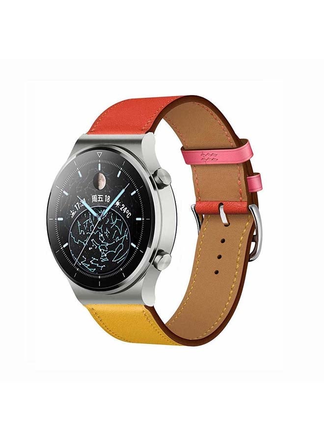 NIBEMINENT Replacement Band For Huawei Watch GT2 Pro Amber - Image 2