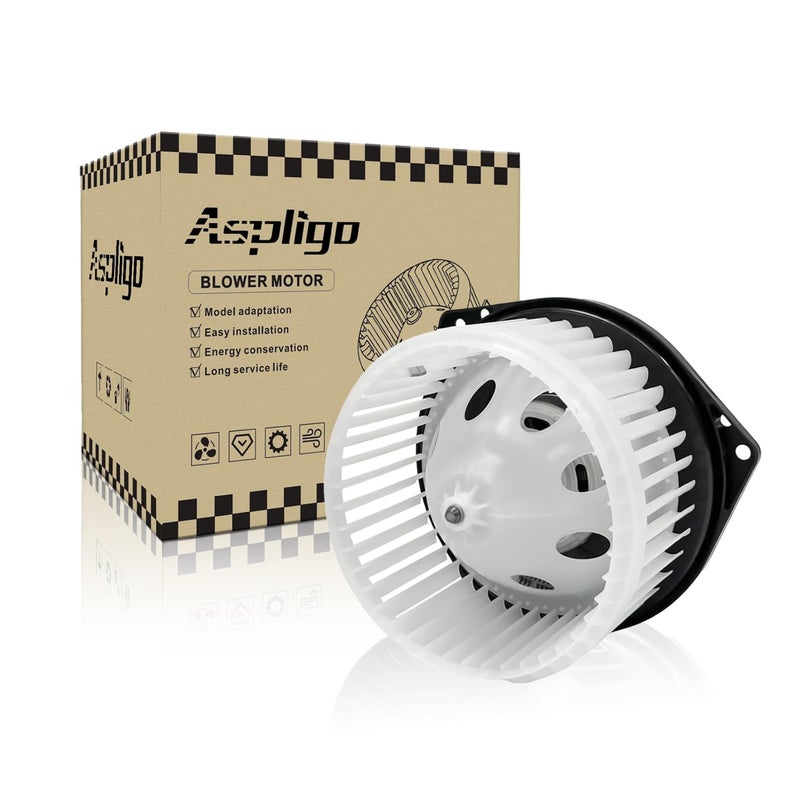 Aspligo 700193 Front AC Heater Blower Motor Fan Fit for Infiniti EX35 EX37 FX35 FX37 FX45 FX50 G25 G35 G37 JX35 M35 M45 Q40 Q45 Q50 Q60 QX50 QX60 QX70 for Nissan 350Z 370Z Altima GTR Maxima Murano