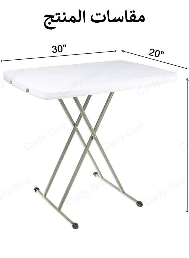Generic Heavy duty foldable and adjustable table for trips and picnics  - Image 1