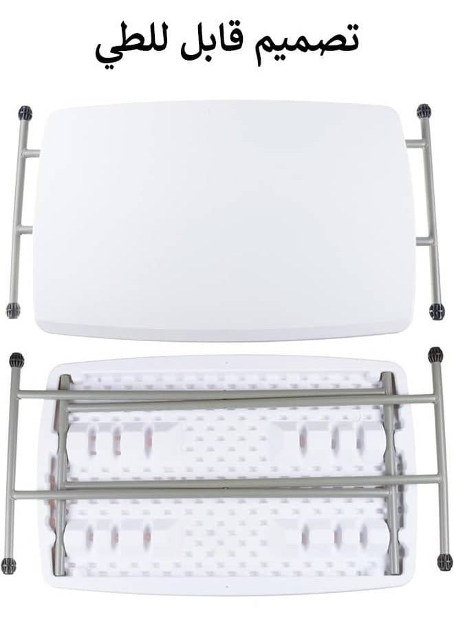 Generic Heavy duty foldable and adjustable table for trips and picnics  - Image 3