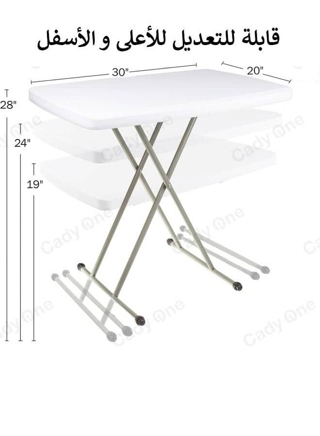 Generic Heavy duty foldable and adjustable table for trips and picnics  - Image 4