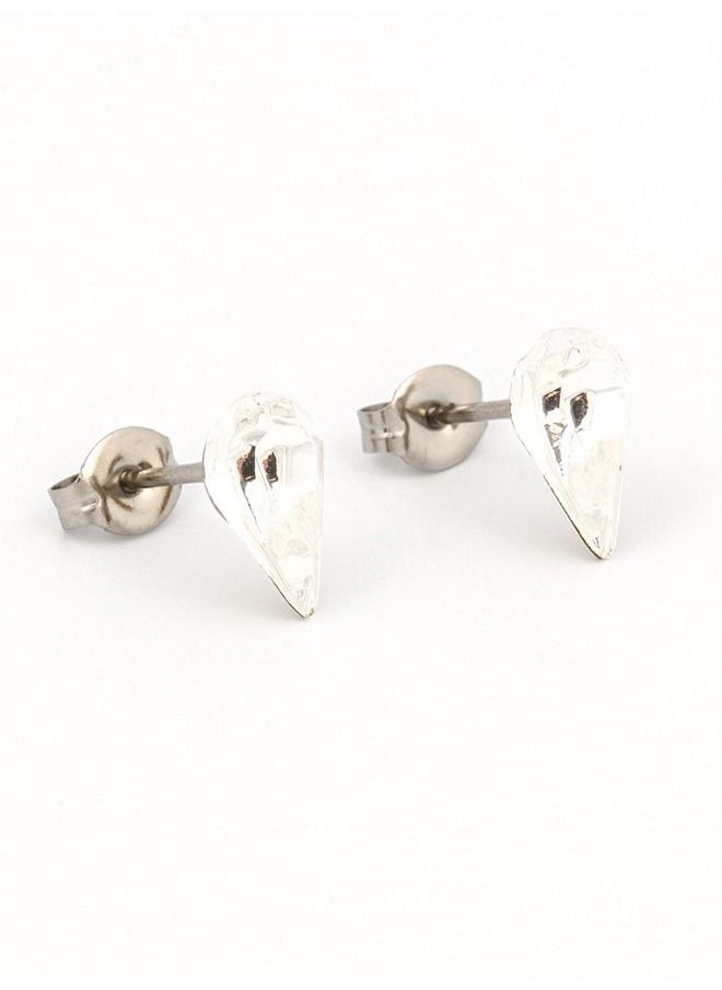 Studex - 10*6MM Crystal Allergy-Free Stainless Steel Ear Studs - Image 1