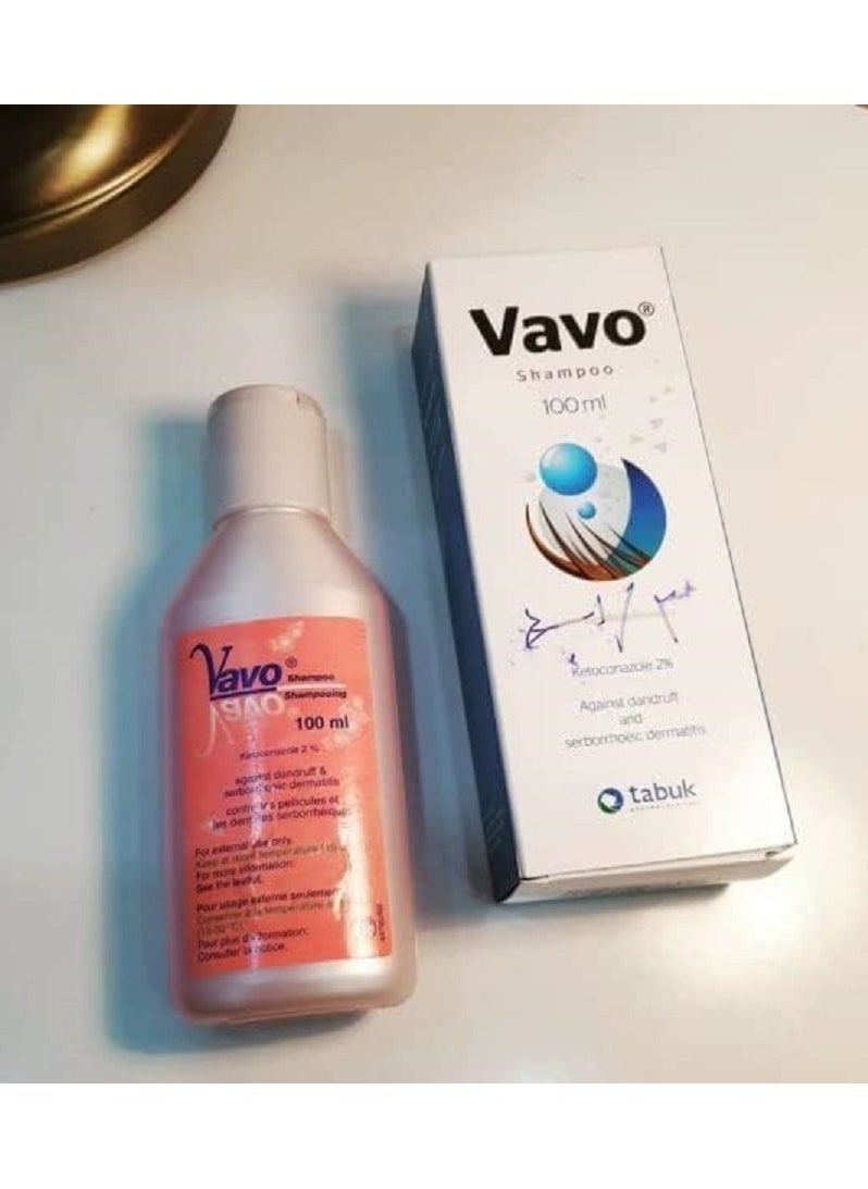 Vavo - Vavo 2% Shampoo 100 mL - Image 1