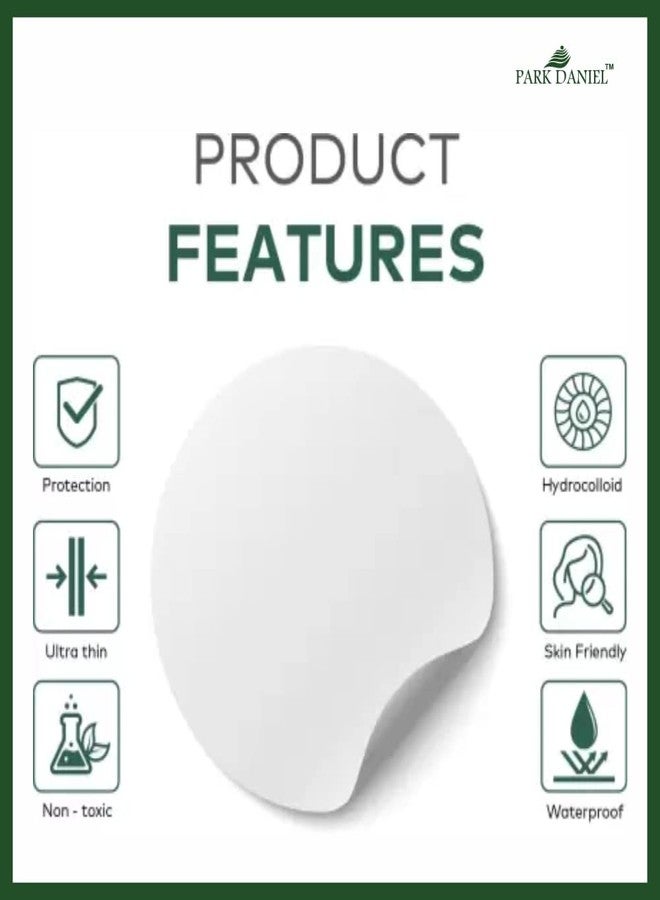 Park Daniel Pimple Patch Invisible Hydrocolloid Waterproof Patches for Face Zit Patch Acne Dots Pimple Overnight For All Skin Types 36 Invisible Facial Stickers Pack of 1 - Image 4