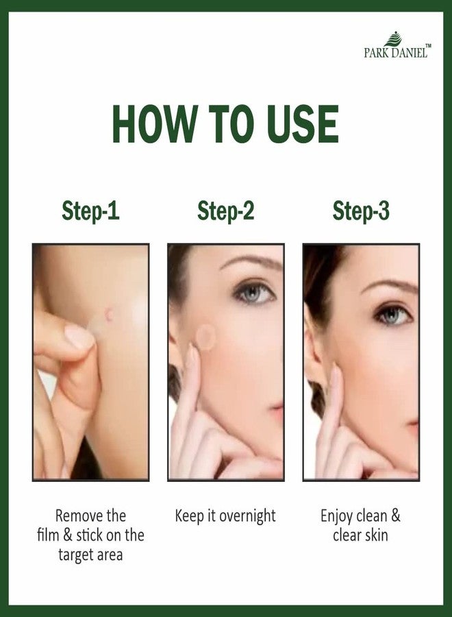 Park Daniel Pimple Patch Invisible Hydrocolloid Waterproof Patches for Face Zit Patch Acne Dots Pimple Overnight For All Skin Types 36 Invisible Facial Stickers Pack of 1 - Image 3