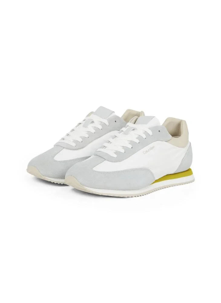 CALVIN KLEIN LACE UP RUNNER TRAINERS
