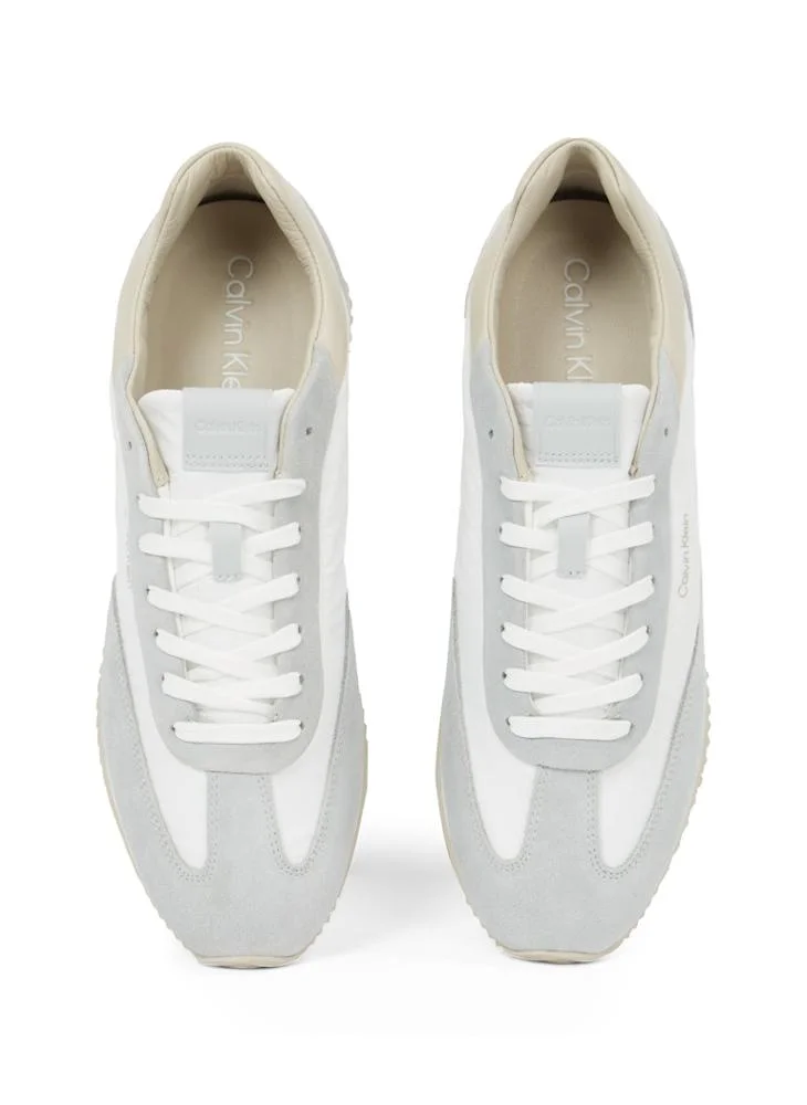 CALVIN KLEIN LACE UP RUNNER TRAINERS