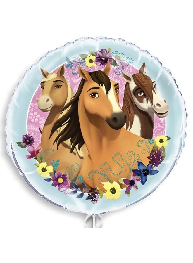 Unique Spirit Riding Free Foil Balloon - 18" | Silver | 1 Pc