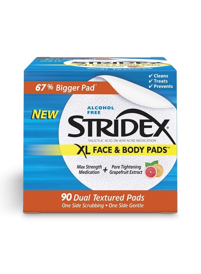Stridex Xl Face Body Pads 90 Count - Image 1