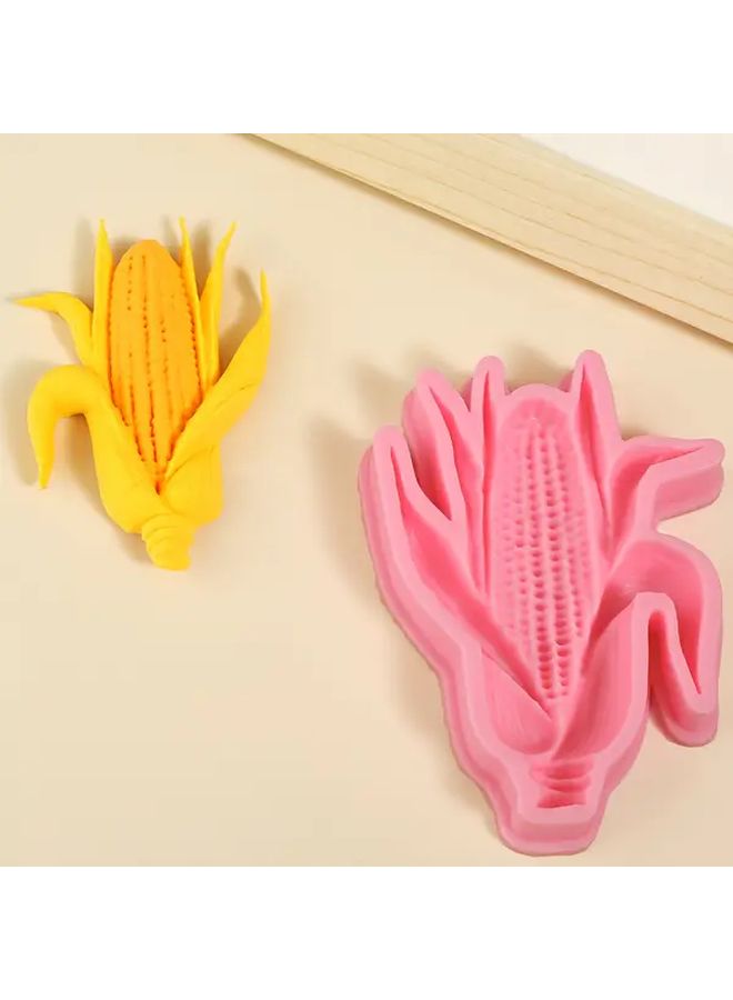 Model Y 293 Corn Shaped Silicone Chocolate Fondant Mold For Baking Decorations - Image 1