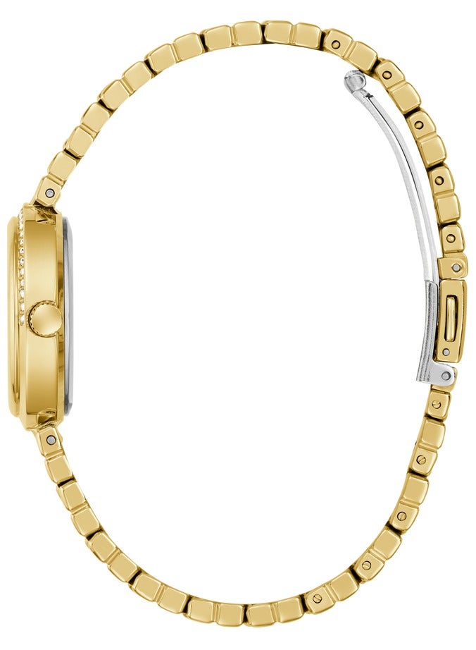 GUESS Ladies Gold Tone Analog Watch - Image 3