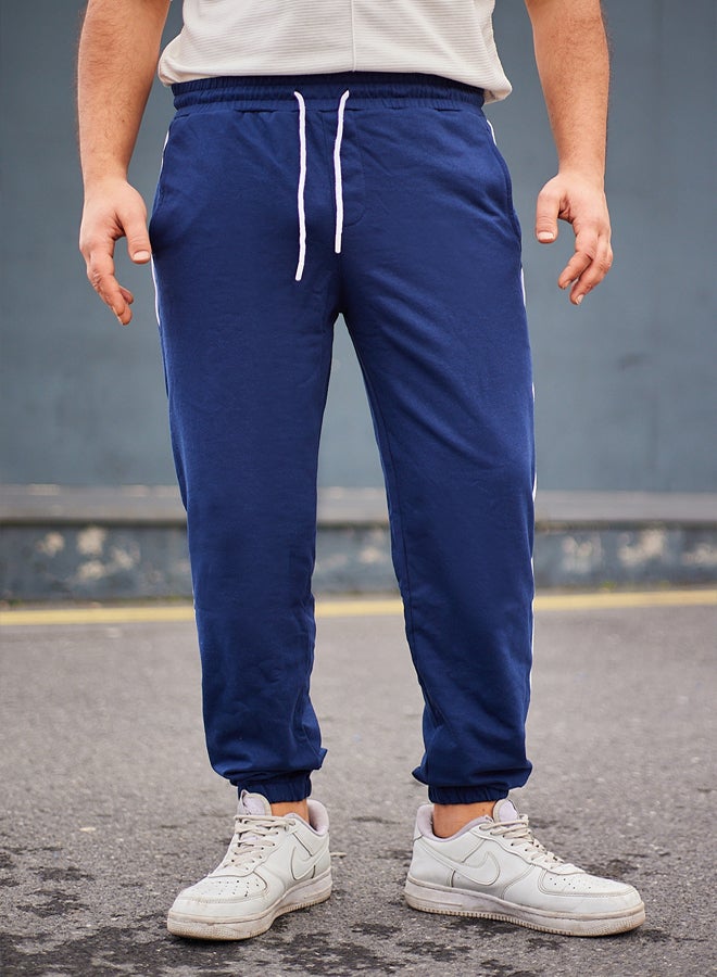 trendyol Navy Blue Regular Cut Sweatpants TMNAW25EA00025  - Image 2