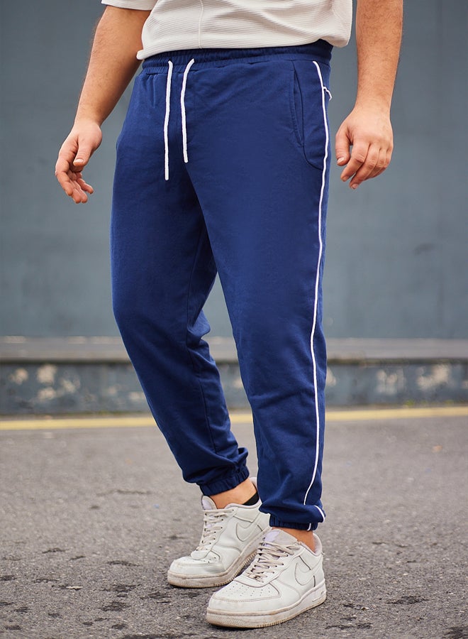 trendyol Navy Blue Regular Cut Sweatpants TMNAW25EA00025  - Image 1