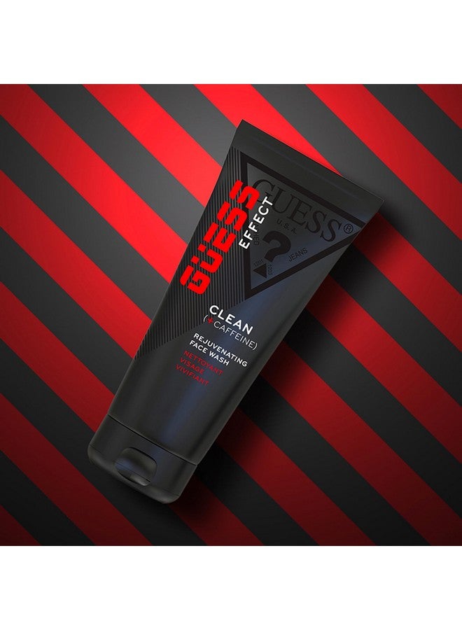 Guess Grooming Effect Clean Face Wash 200ml & Effect Hair & Body Wash 200ml (Pack of 2) - Image 4