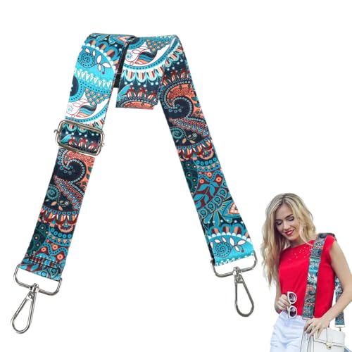 PALAY® Crossbody Strap for Purses Replacement Adjustable Guitar Multicolor Style Handbag Straps - Image 1