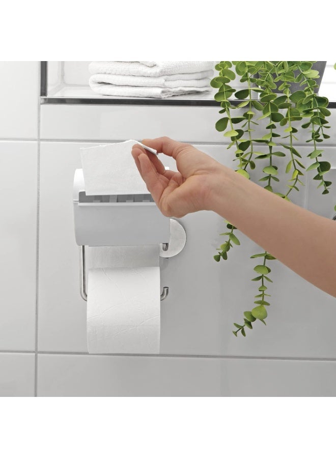 Sporty toilet paper holder, practical 2-in-1 toilet paper dispenser for bathroom, ergonomic and clean design for everyday use - Image 5