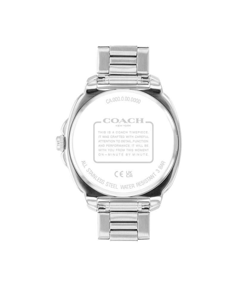 COACH ساعة تونو أنالوج للنساء بحالة من الفولاذ المقاوم للصدأ - Image 2
